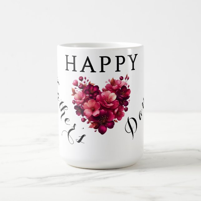 Kaffet Mugg i den klassiska Lycklig-Far-dagen (Center)