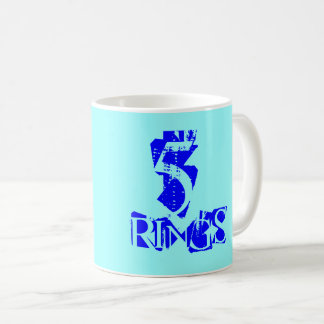 Kaffet Mugg, jul-5 Ringar Kaffemugg