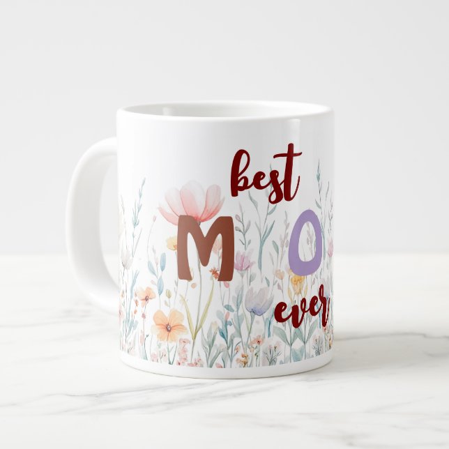 Kaffet Mugg under mor-dagen Jumbo Mugg (Framsida vänster)