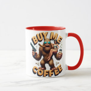 Kaffet på Håriget Giant Köp mig Mugg
