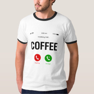 Kaffet ropar T-shirt
