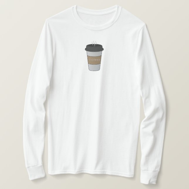 kaffet-shirt t shirt (Design framsida)