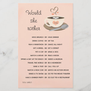 Kaffet som hon skulle vilja ha Möhippa...