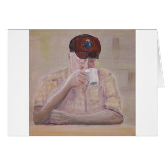 Kaffetankar Hälsningskort