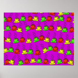 Kaffetapet Poster