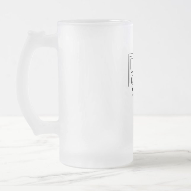 Kaffetbehållare för offertbeställning frostat ölglas (Vänster)