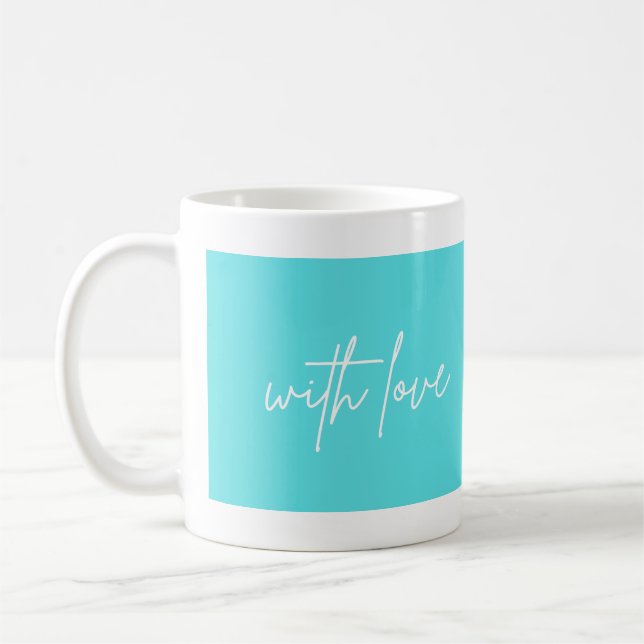 Kaffete Anpassningsbar med kärlek Kaffemugg (Vänster)