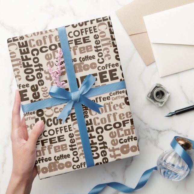 Kaffetext Presentpapper (Gifting)