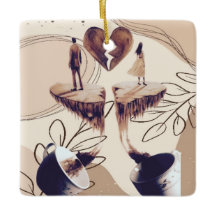 Kaffetid, allt vi behöver är kaffe, kaffe löv