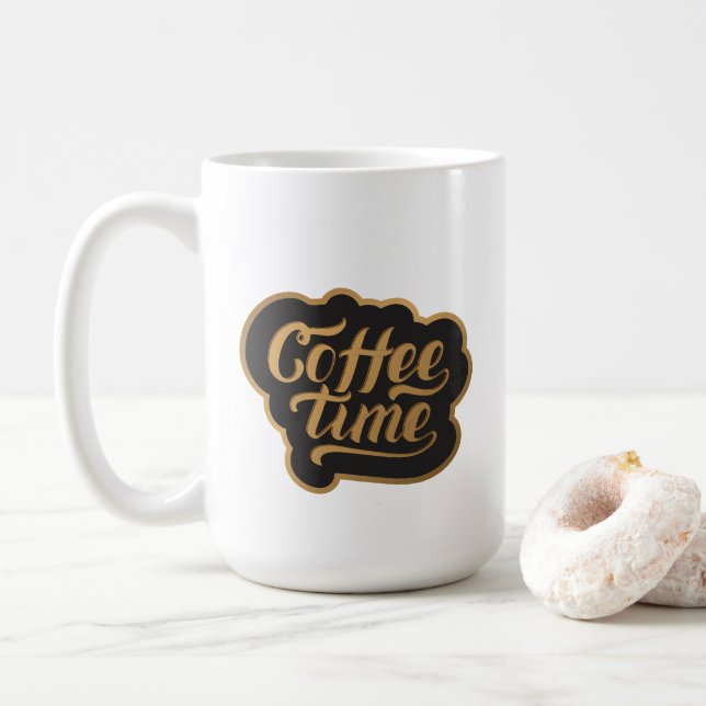 Kaffetid Kaffemugg (Med munk)