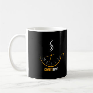 Kaffetid - kaffetid - klocka kaffemugg