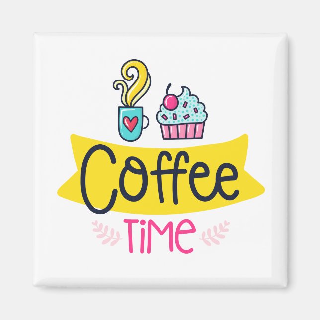 Kaffetid Magnet (Framsidan)