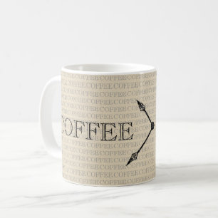 Kaffetid Mönster Kaffemugg