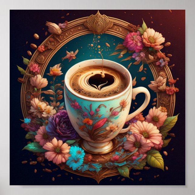 Kaffetid Poster (Framsidan)