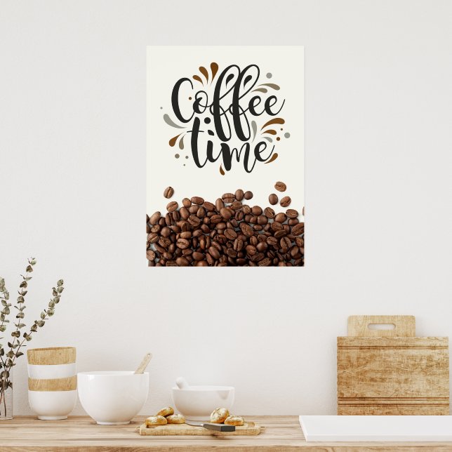 Kaffetid Poster (Kök)