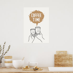 Kaffetid Poster