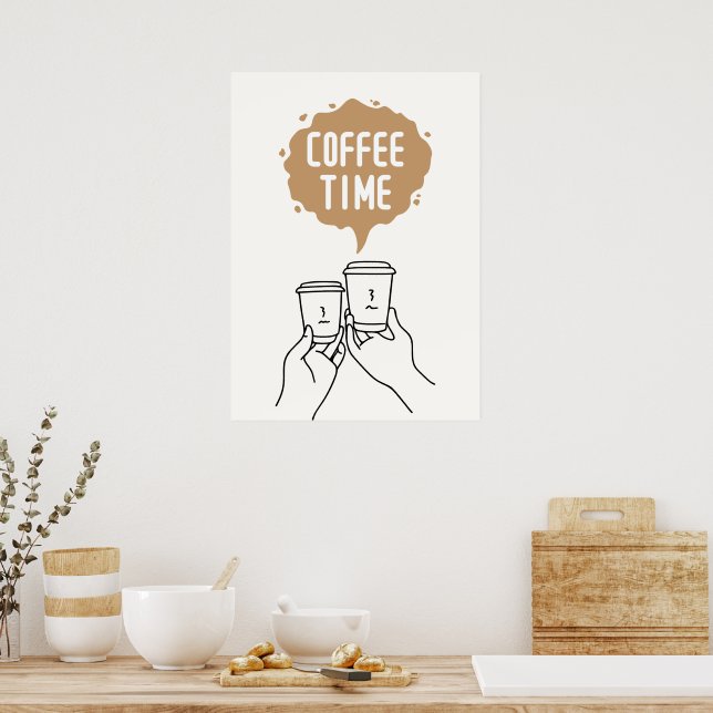 Kaffetid Poster (Kök)