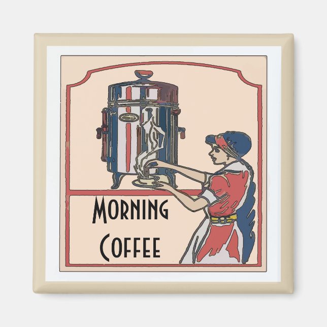 Kaffetid, redigera text magnet (Framsidan)