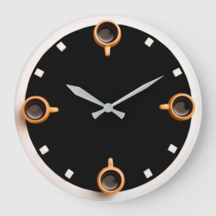 Kaffetid Stor Klocka