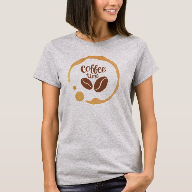 Kaffetid T Shirt (Framsida)