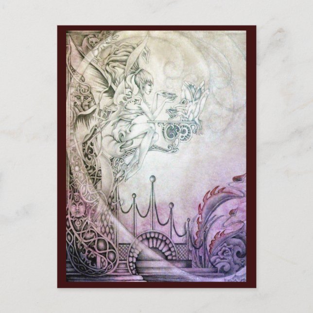 Kaffetid Vykort (Framsida)