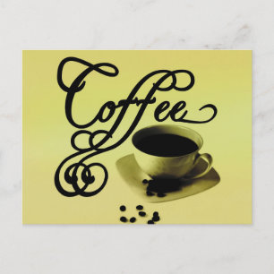 Kaffetid Vykort