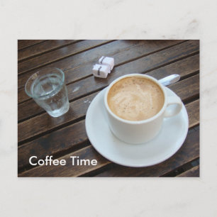 Kaffetid Vykort