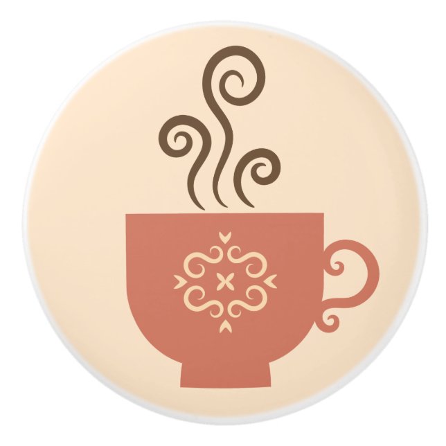 Kaffetidsinställning - återföringsdesign knopp (Framsidan)