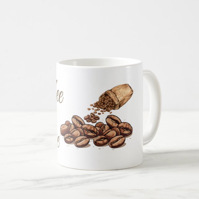 Kaffetidskopp Kaffemugg (Framsida höger)