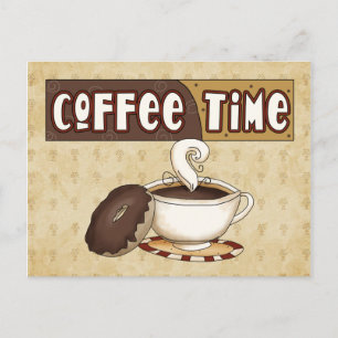 Kaffetidvykort Vykort