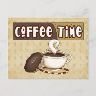 Kaffetidvykort Vykort