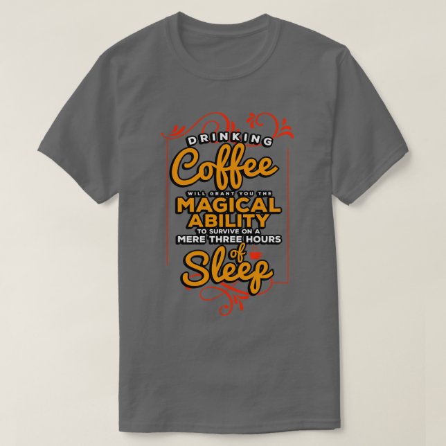 Kaffetillverkare som dricker kaffe ger dig Morsa T Shirt (Design framsida)