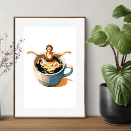 Kaffetjänst Poster