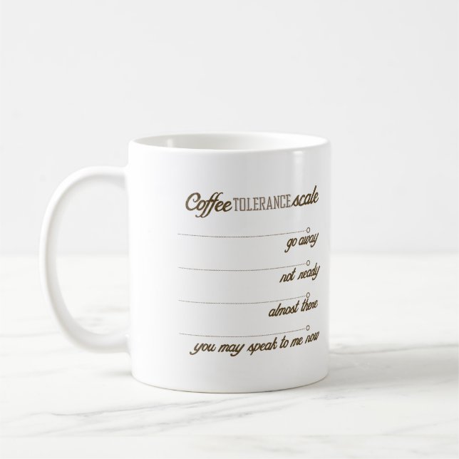  kaffetolerans kaffemugg (Vänster)