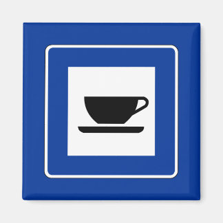 Kaffetrafikskylt Magnet