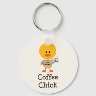 Kaffets Chick-nyckelkedja Nyckelring