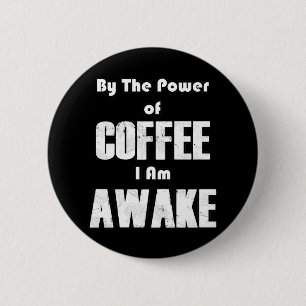 Kaffets effekt (i vitt) knapp