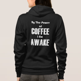 Kaffets effekt (i vitt) t shirt