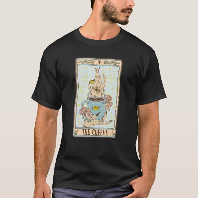 Kaffets finstilta matkoffein med matsäck t shirt (Framsida)