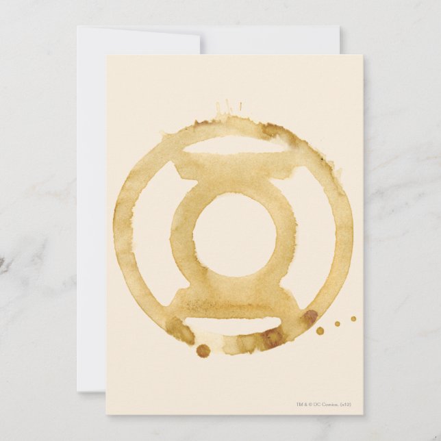 Kaffets Lantern-symbol Inbjudningar (Framsida)