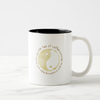 kaffets tao Två-Tonad mugg