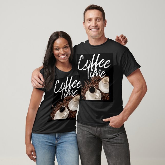 Kaffets tidsintervall t shirt (Unisex)