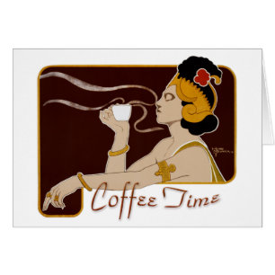 Kaffettid, CC0227-Art nouveau, mappat kort