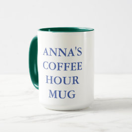 Kaffettimme mugg med kor