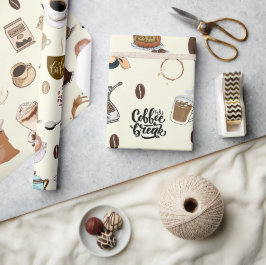 Kaffetyp espresso cappuccino latte söt presentpapper