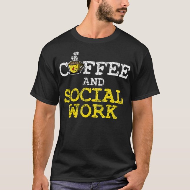 Kaffetyp stig t shirt (Framsida)