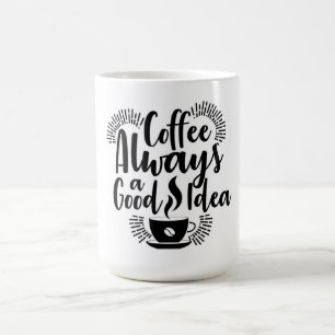 Kaffetypografi Kaffemugg