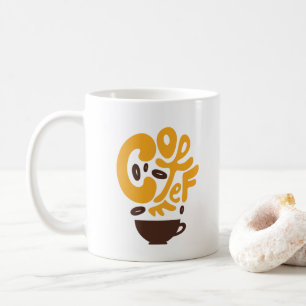 Kaffetypografi Kaffemugg