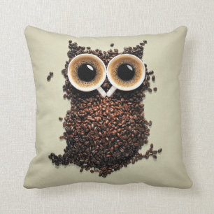 Kaffeuggla Kudde
