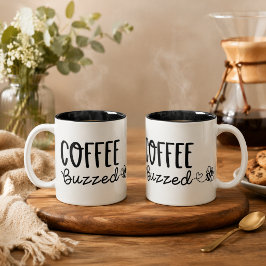 Kaffeupplivad Bumblebee-kaffekopp Två-Tonad Mugg